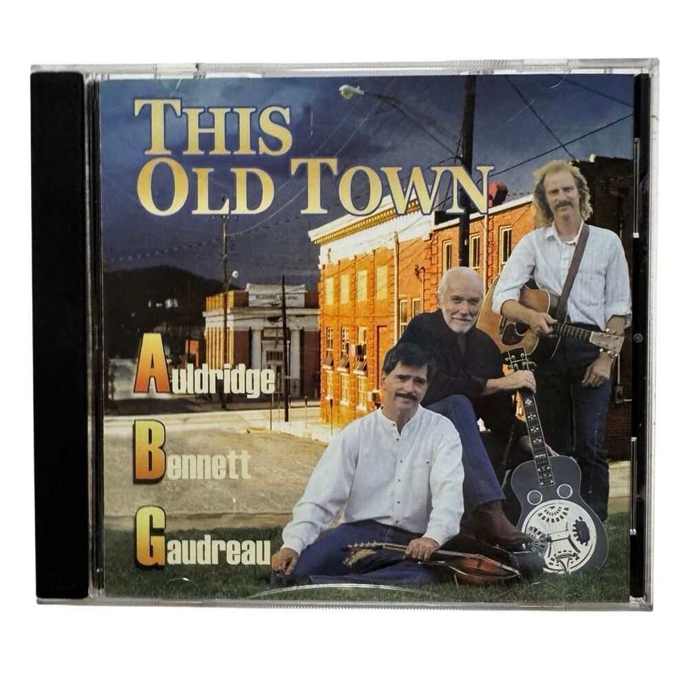 This Old Town by Mike Auldridge, Bennett, Gaudreau (CD, 2000, Rebel) Bluegrass